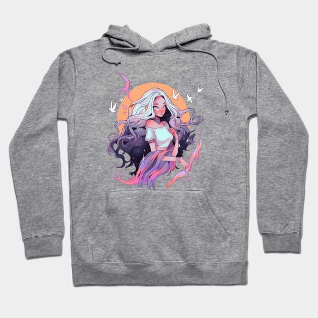 Magical Girl Hoodie by DarkSideRunners